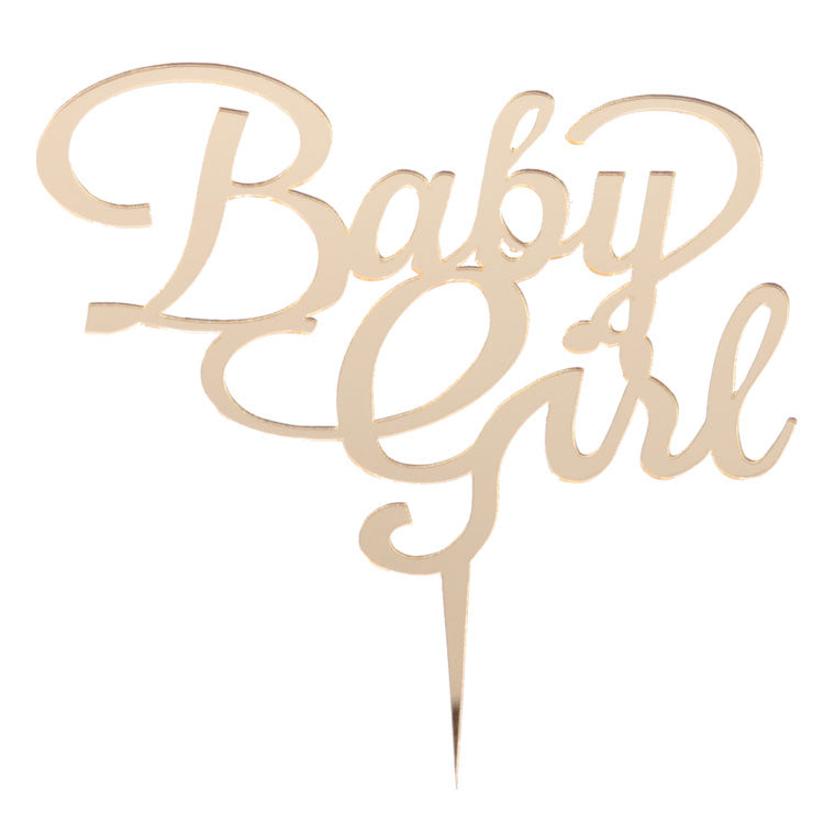 Cake Topper Thema "Baby Girl"