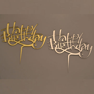 Cake Topper Thema "Happy Birthday"